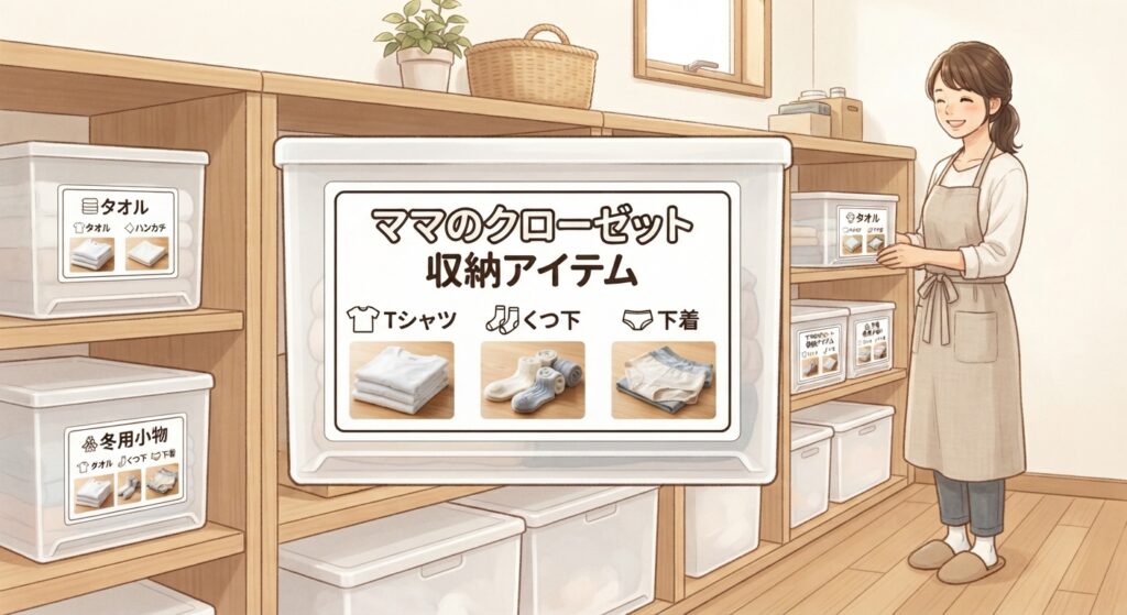 「誰の・どこ」を明確にする名前+場所ラベル例